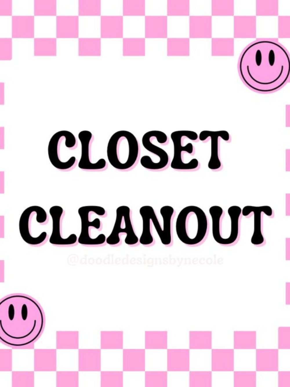 Welcome to My Closet — Important Info Below